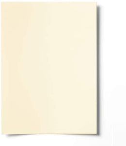 3Ace Crafts Ivory A4 300gsm Card - Making for Greetings, Holiday, Invitation, Thank You Cards - Smooth Finish Multi-Purpose Cards (Pack of 20)
