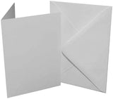 3Ace Crafts White 6 x 6 Inch Linen Card and Envelope - Cards Making for Greetings, Holiday, Invitation, Thank You Cards with Envelopes - Multi-Purpose Cards & Envelopes (Pack of 10)