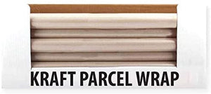 3Ace Crafts Brown Parcel/Kraft Wrap Paper Rolls - Ideal for Packing, Gift Wrapping, Parcels, Art, Craft, Postal, Floor Covering - Size Aprrox 8M x 50cm