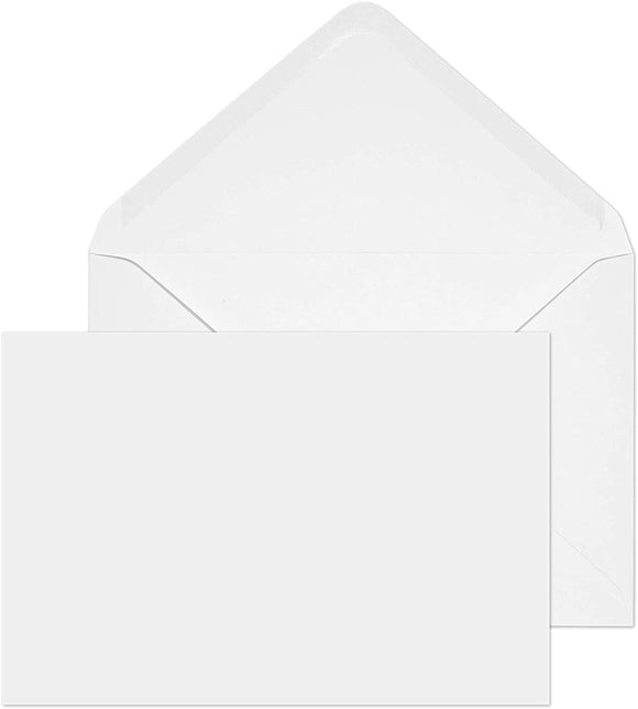 3Ace Crafts White Blank 3 x 3 Inch Card and Envelope Pack - Cards Making for Greetings, Holiday, Invitation, Thank You Cards with Envelopes - Multi-Purpose Cards & Envelopes (Pack of 20)