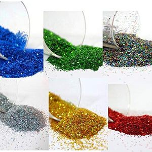 3Ace Crafts Art and Craft Glitter Tub for Festival Christmas Halloween - Face or Body Art - Crafting, Scrapbooking, Card and Decoration Making - Arts & Crafts Supplies