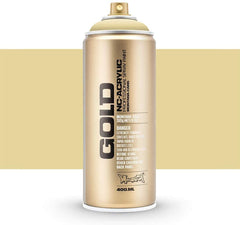 3Ace Crafts Montana Gold NC-Acrylic Spray Paint Can 400ml - Montana Cans Professional Spray Paint (Sahara Yellow)