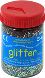 3Ace Crafts Combo Set of 7 Colours - Art and Craft Glitter Tub for Festival Christmas Halloween - Face or Body Art - Arts & Crafts Supplies 100g Tub (Red, Blue, Green, Gold, Silver, Pearl & Multi-Coloured)