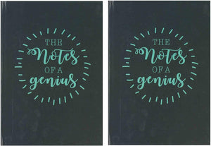 3Ace Crafts A6 Hardback Notebook Quotes - Lined Paper Notebook for Notepad, Journal - Size Approx 15 x 11 cm