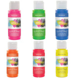 3Ace Crafts docrafts Artiste Acrylic Paint Waterbased Ideal for Craft and Decoration 59ml - Combo of 6