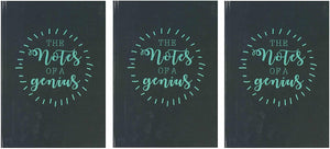 3Ace Crafts A6 Hardback Notebook Quotes - Lined Paper Notebook for Notepad, Journal - Size Approx 15 x 11 cm