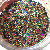 3Ace Crafts Art and Craft Glitter Tub for Festival Christmas Halloween - Face or Body Art - Crafting, Scrapbooking, Card and Decoration Making - Arts & Crafts Supplies - 400g Tub