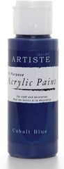3Ace Crafts docrafts Artiste Acrylic Paint - for Craft and Decoration - Cobalt Blue - 59ml (2oz)