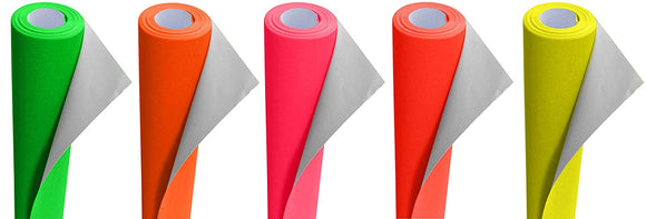 3Ace Crafts 95gsm Centura Neon Poster Paper Roll - 760 x 10m Fluorescent Coated Paper Ideal for Luxury Cartons Boxes, Promotional Advertising, Greeting Cards, Envelopes, Gift Wrap (Combo of 5)