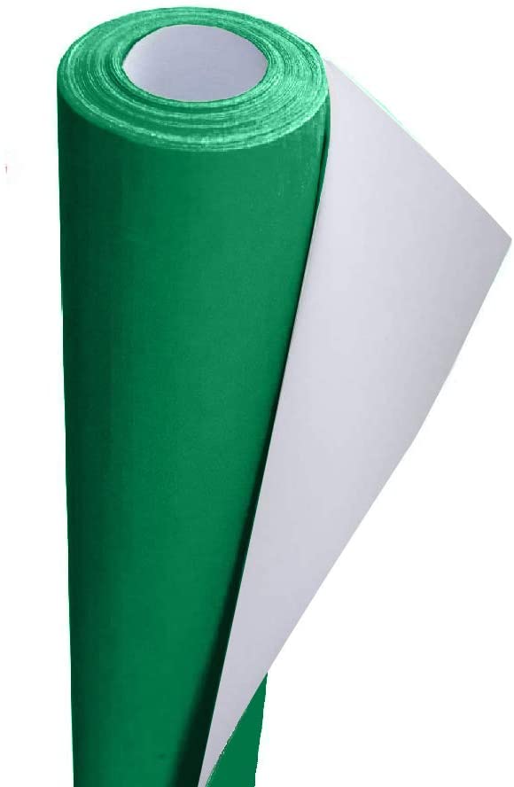 3Ace Crafts Card and Display Poster Paper Roll - 10 M - Paper Perfect Ideal for Wrapping, Craft, Packing, Floor Covering, Parcel, Table Runner School Notice Boards - 76cm Width Approx (Emerald)