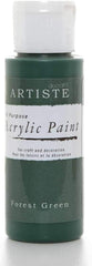 3Ace Crafts docrafts Artiste Acrylic Paint (2oz) 59ml Waterbased - Craft, Decoration - Forest Green