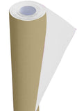 3Ace Crafts Card and Display Poster Paper Roll - 10m - Paper Perfect Ideal for Wrapping, Craft, Packing, Parcel, Table Runner School Notice Boards - 76cm Width Approx (Hessian)