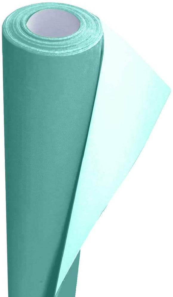 3Ace Crafts Card and Display Poster Paper Roll - 10 M - Paper Perfect Ideal for Wrapping, Craft, Packing, Floor Covering, Parcel, Table Runner School Notice Boards - 76cm Width Approx (Peppermint)