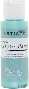 3Ace Crafts docrafts Artiste Acrylic Paint 59ml Waterbased - Craft, Decoration - Pearl Frosted Mint
