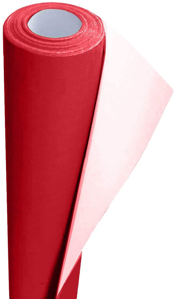 Card and Display Poster Paper Roll - 10 M - Paper Perfect Ideal for Wrapping, Craft, Packing, Floor Covering, Parcel, Table Runner School Notice Boards - 76cm Width Approx (Rose)
